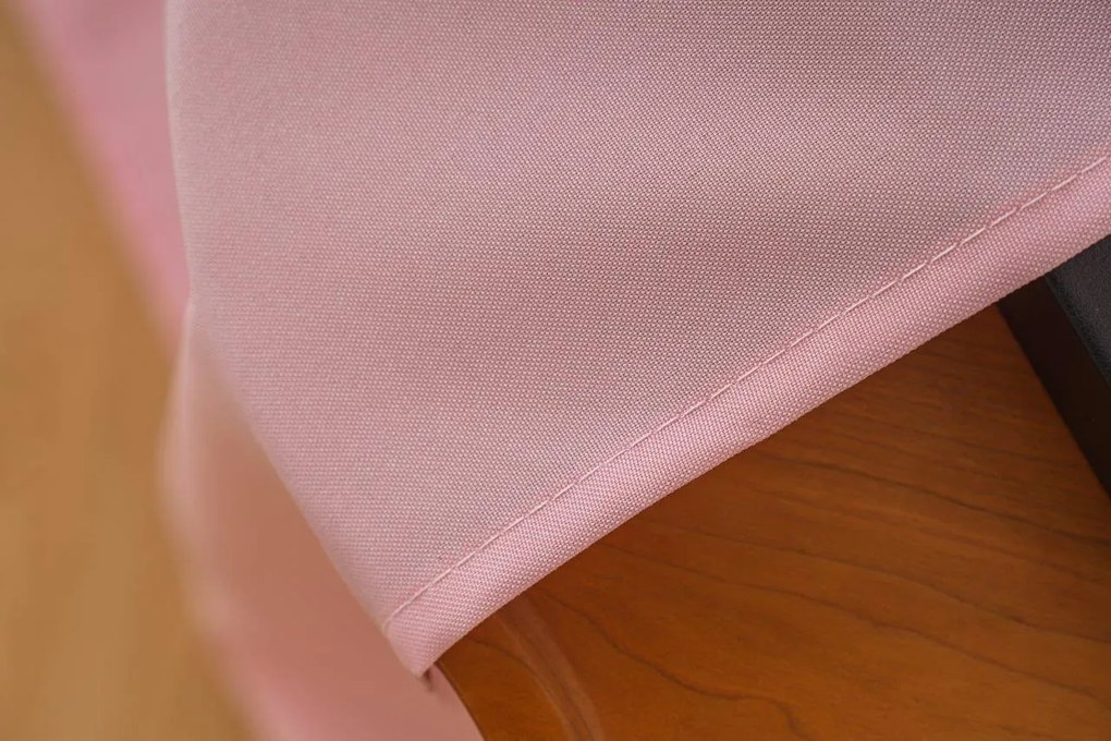 Draperie OXFORD LIGHT 140x250 cm, roz Agatat: Inele metalice
