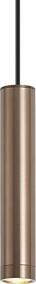 Lampă suspendată de design bronz închis GU10 50mm IP44 - Tuba