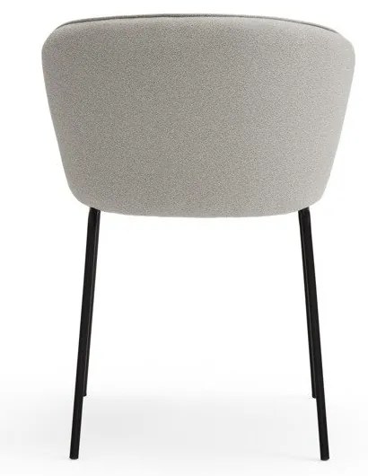 Set de scaune de sufragerie gri deschis 2 buc. tapițat Add – Teulat