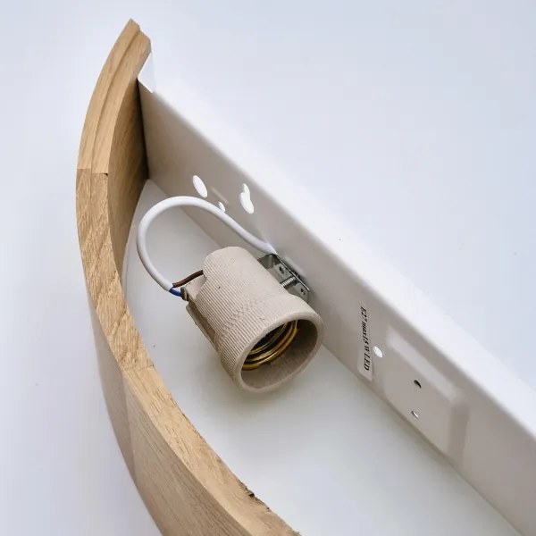 Aplică perete 1xE27/60W/230V oak