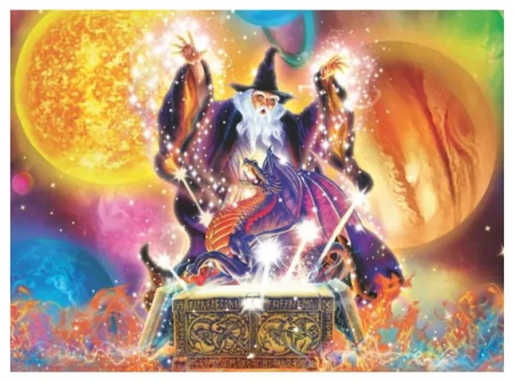 PUZZLE MAGICIAN, 100 PIESE - RAVENSBURGER (RVSPC13286)