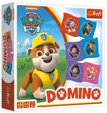 Domino de hârtie Paw Patrol Joc de masă 28 cărți