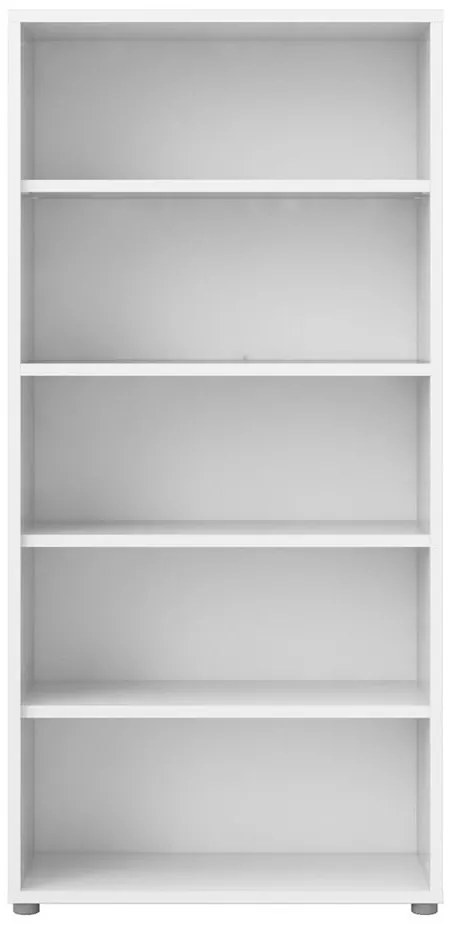 Bibliotecă modulară albă 89x189 cm Prima – Tvilum