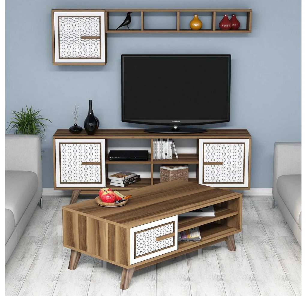 Mobilier living Aysha (Nuc + Alb). 1089280