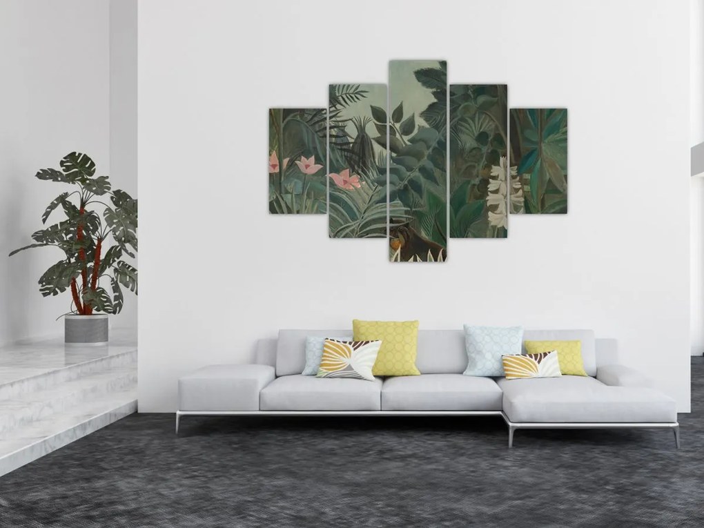 Tablou - Henri Rousseau, The Equatorial Jungle, reproducere (150x105 cm)