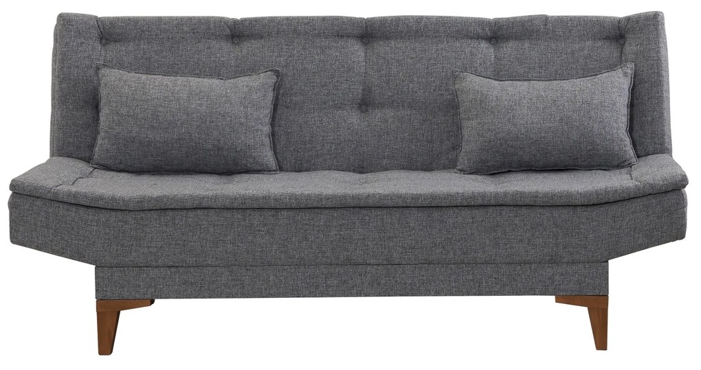 Set canapea fotoliu 3+1 Santic (gri închis). 1072704