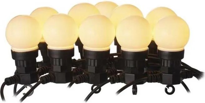 Ghirlandă decorativă LED pentru exterior, 10 LED/10 m, IP44, alb