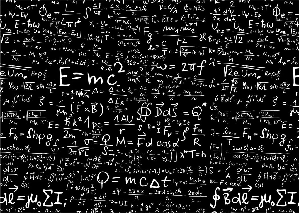 Tablou - Matematică (70x50 cm)