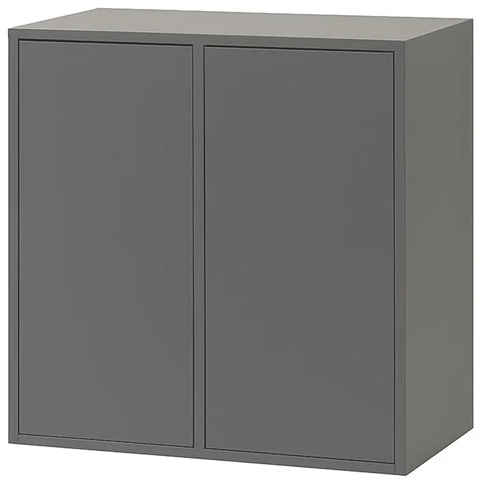 Boxie 2 uși dulap de perete 80x80x37 cm antracit