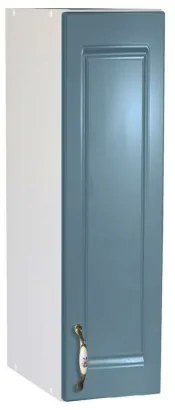 Corp superior 20 cu 1 usa Zebra MDF albastru drept