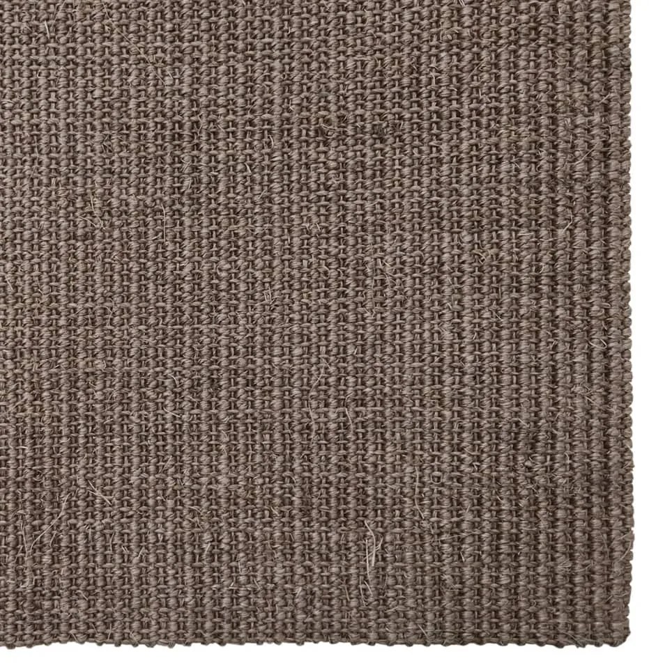 Covor din sisal natural, maro, 100x150 cm Maro, 100 x 150 cm