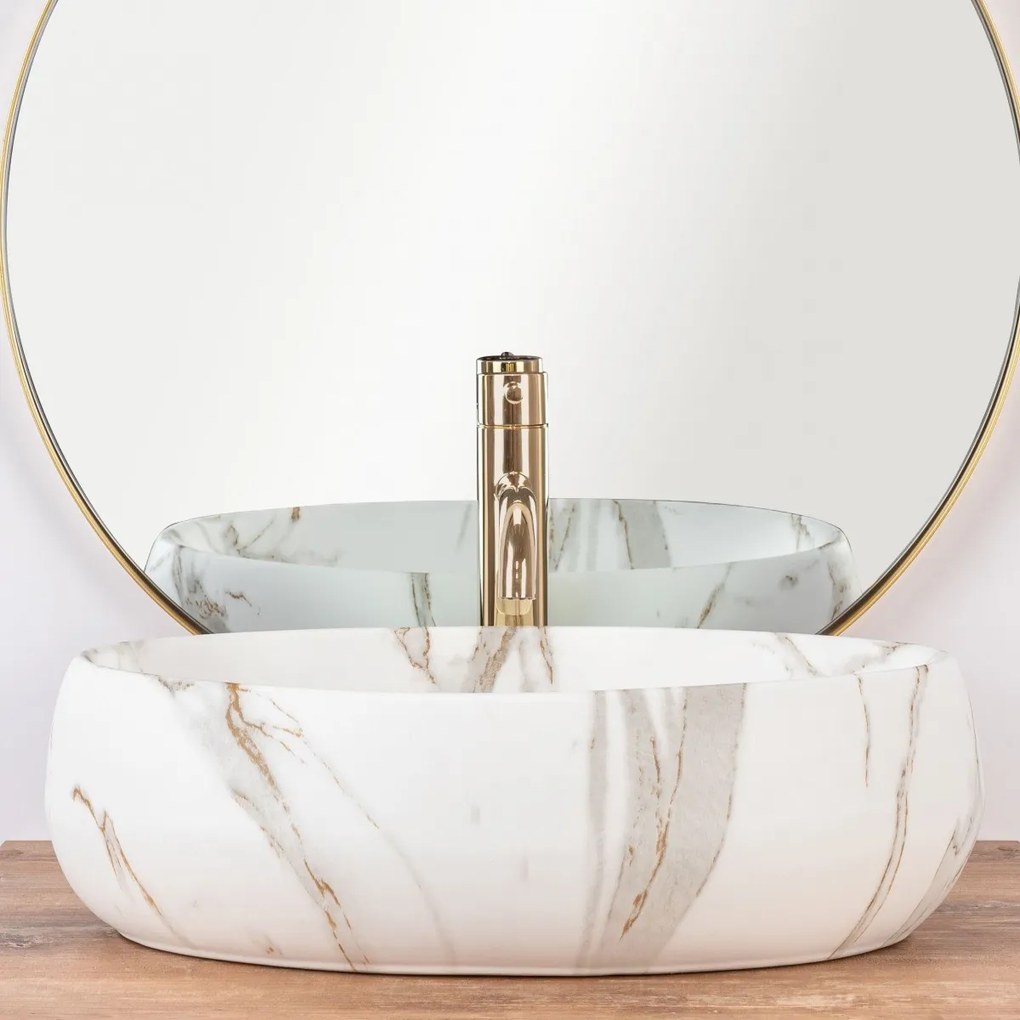 Lavoar Linda Lava ceramica sanitara - 48,5 cm