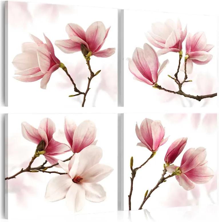 Bimago Tablou - Romantic Pink 40x40 cm