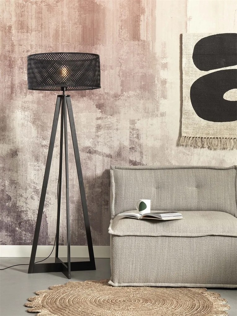 Lampadar eco din bambus Java 4-legs bl/50x22, bl