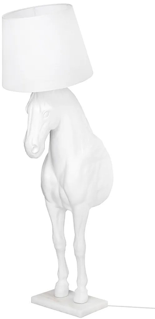 Lampadar super modern Horse M alb