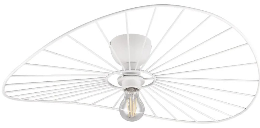 Plafonieră albă ø 60 cm Chapeau – Trio
