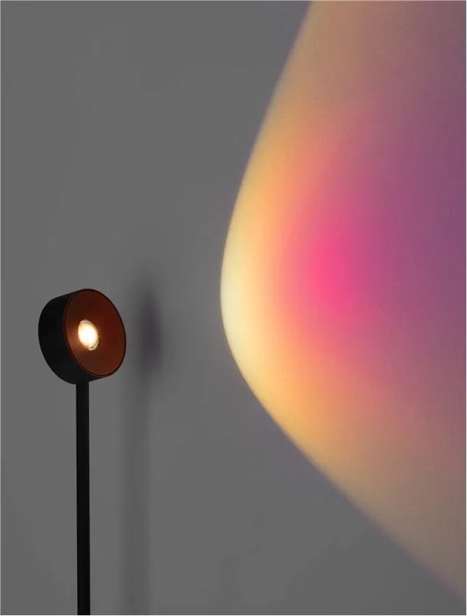 Lampadar LED de podea dimmable switch IRIDA