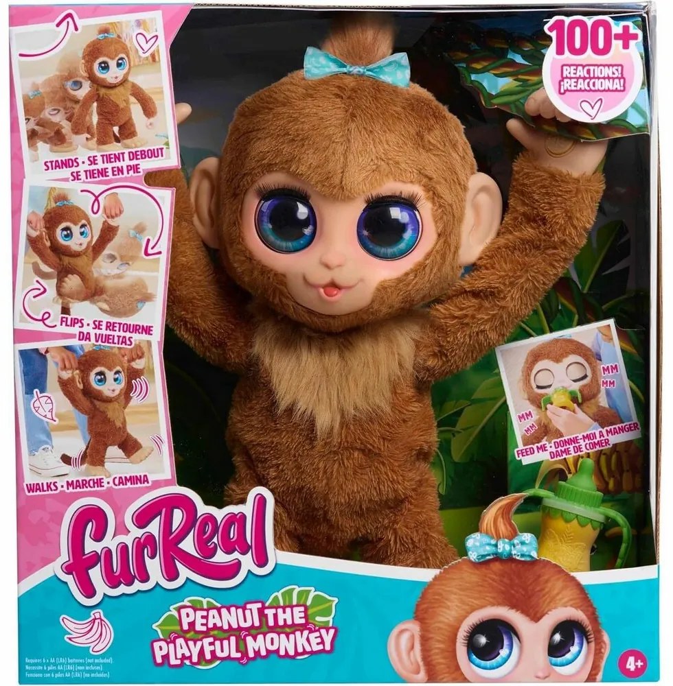 FurReal Peanut Maimuță interactivă