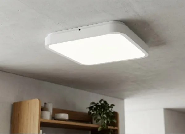 Brilagi - Plafonieră LED pentru baie ZENNA LED/24W/230V 34,5x34,5 cm IP44 alb