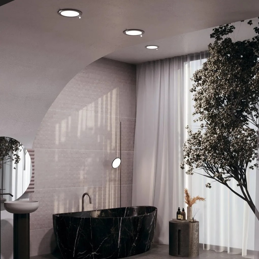 Spot LED incastrabil slim protectie IP44 Stockton 22cm CCT