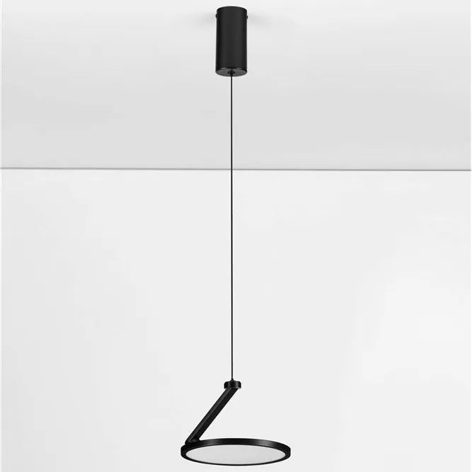 Pendul LED design ambiental Opi negru