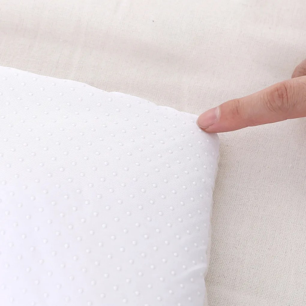 Cort tip teepee pentru copii JULIUS, 120x120x160cm, alb/gri Jurhan