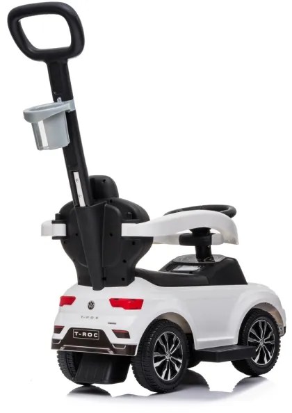 Bicicletă fără pedale Volkswagen 3 în 1 alb/negru