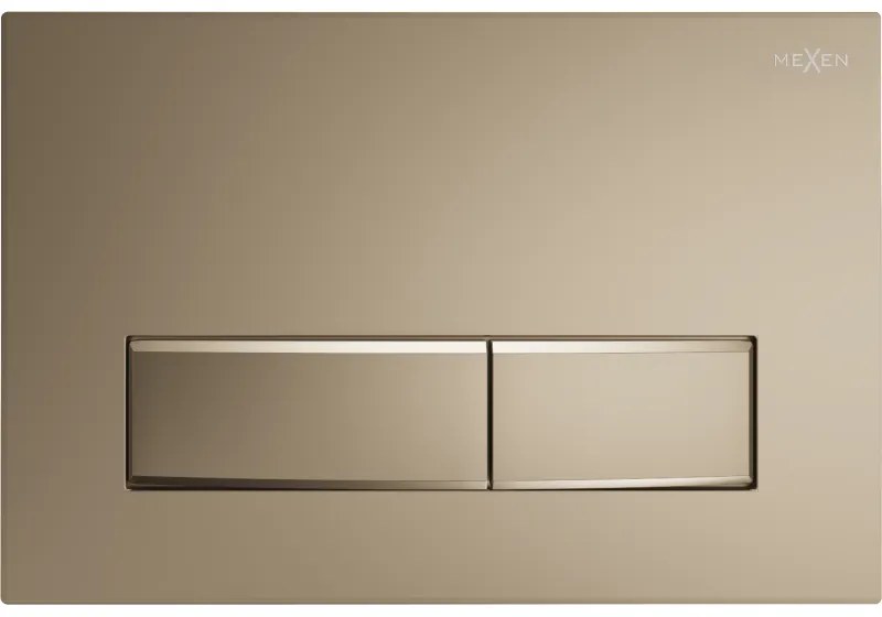 Mexen Fenix 09 buton de spălare, auriu șampanie - 600904