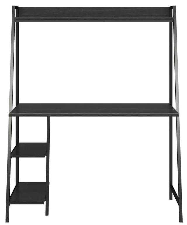 Birou de perete cu blat cu aspect de lemn de stejar 51x111 cm Bushwick – Novogratz