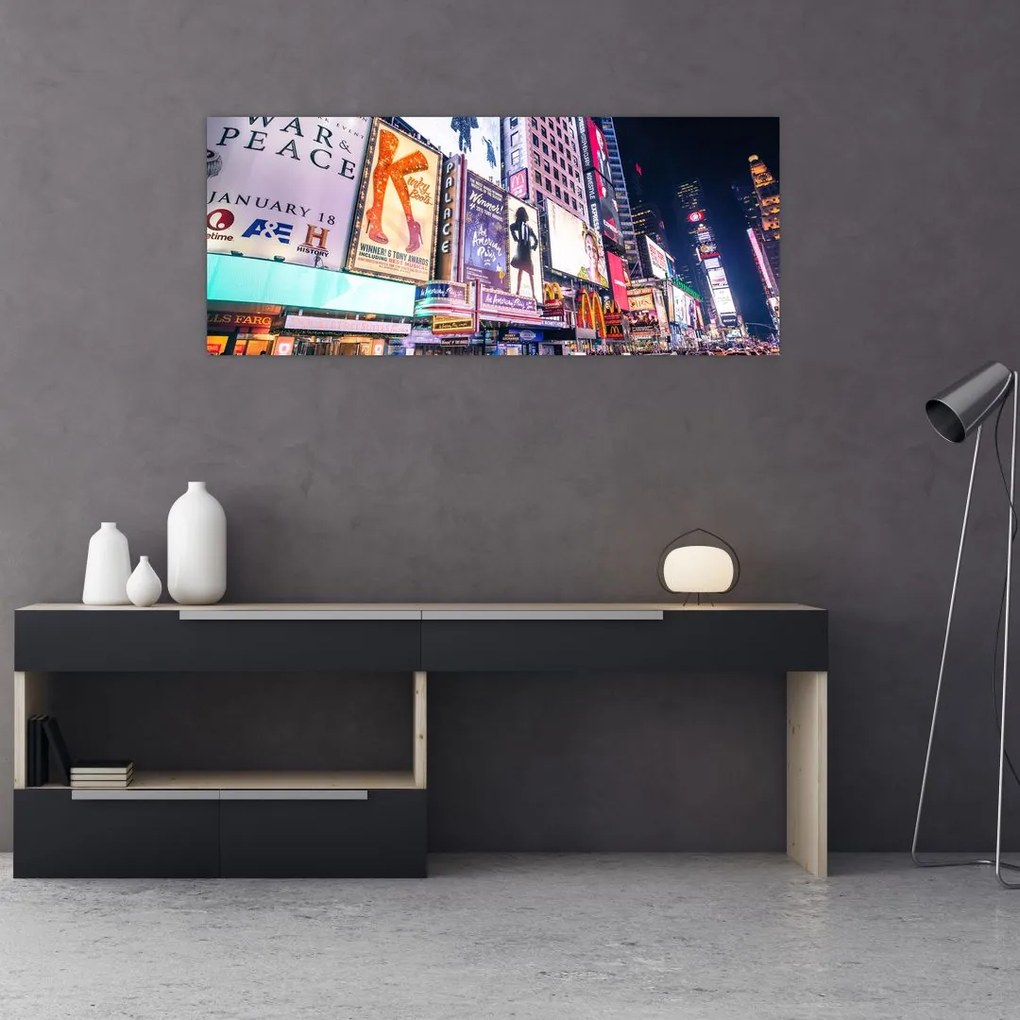 Tablou - New York Theather District (120x50 cm)