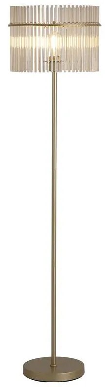 Lampadar/Lampa de podea decorativa Swizzle Champagne
