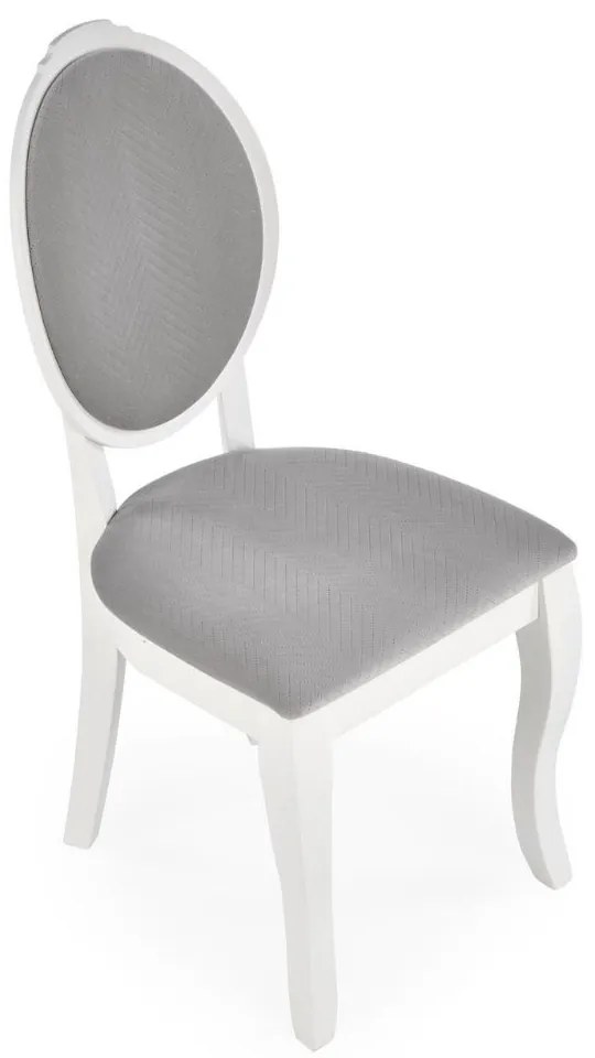 Scaun de bucaterie Velo 1, gri/alb