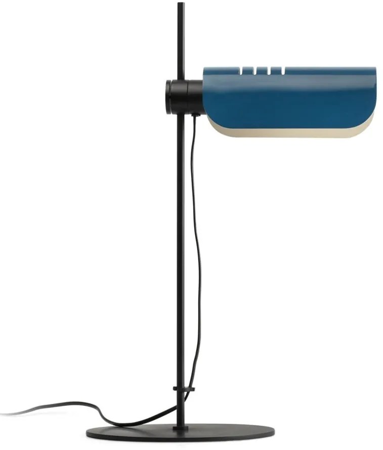 Veioza metal stil retro cu abajur ajustabil MARTINICA negru, blue