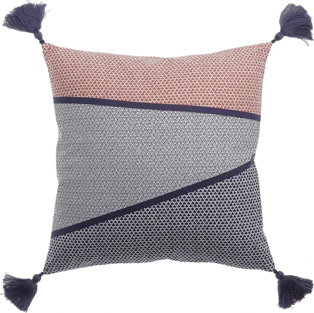 Perna decorativa IMPRIME TILAK 40x40 cm, colorata