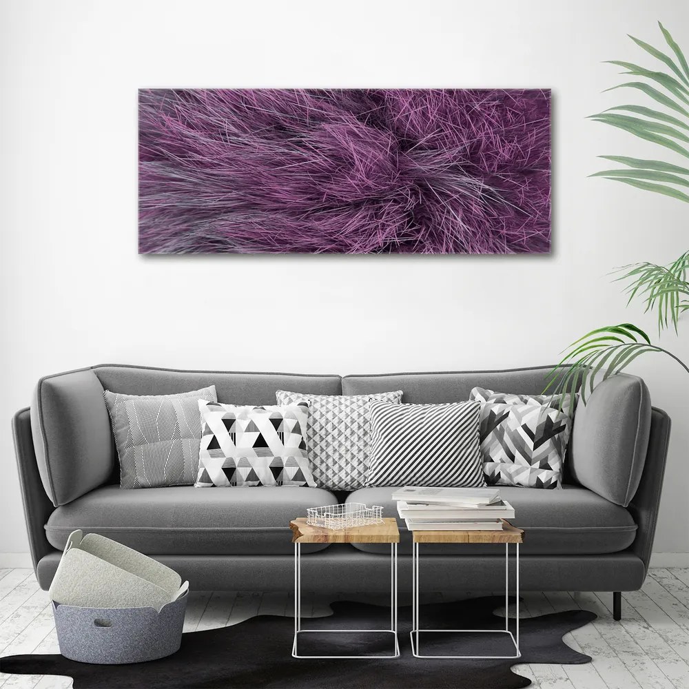 Tablou pe pânză canvas Blană roz