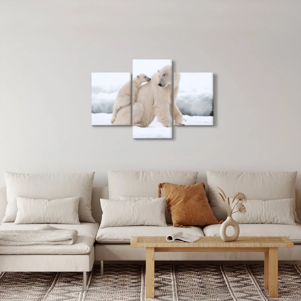 Tablou - Urs polar (90x60 cm)