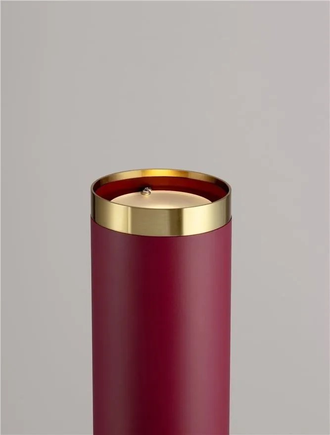 Lampadar, lampa de podea LED ORIN bordeaux 45W