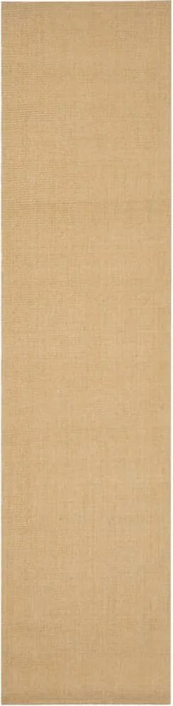 vidaXL Covor din sisal, natural, 80x350 cm