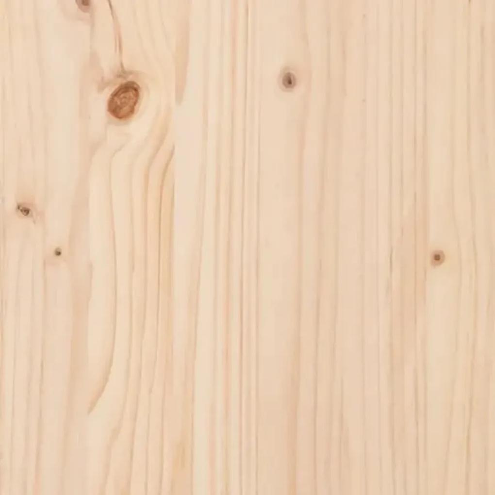 Cutie de depozitare, 59,5x36,5x33 cm, lemn masiv de pin 1, Maro, 59.5 x 36.5 x 33 cm