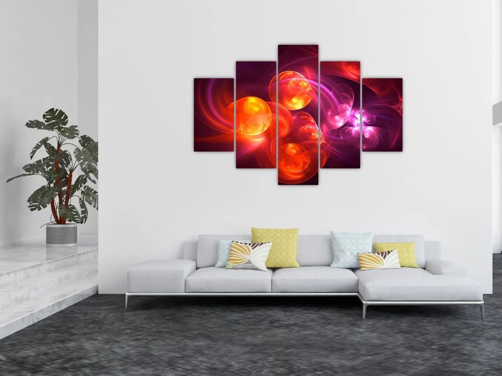 Tabloul cu abstracțiune modernă (150x105 cm)