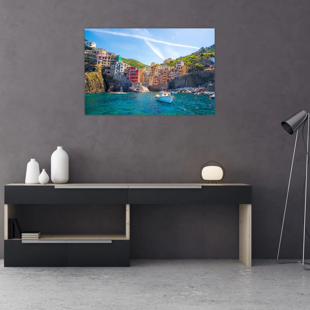 Tablou - Pe Marea mediterană (90x60 cm)