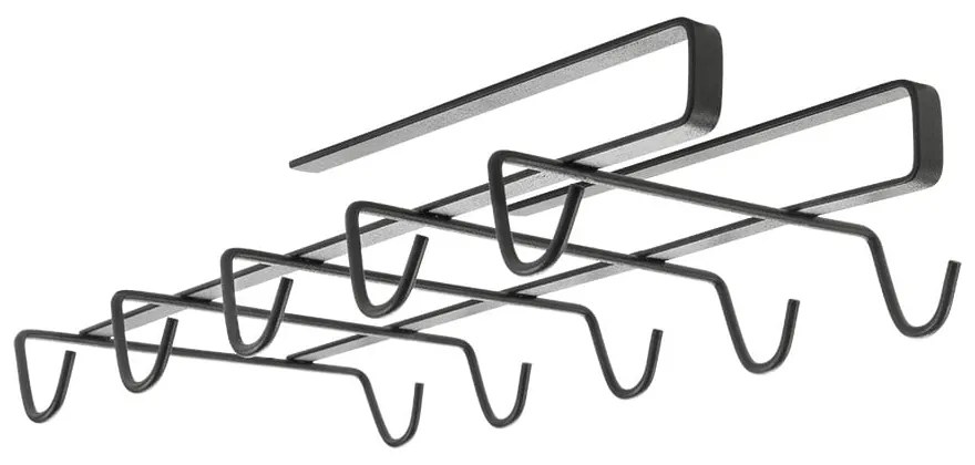 Suport suspendat pentru căni Metaltex My Mug Lava, negru