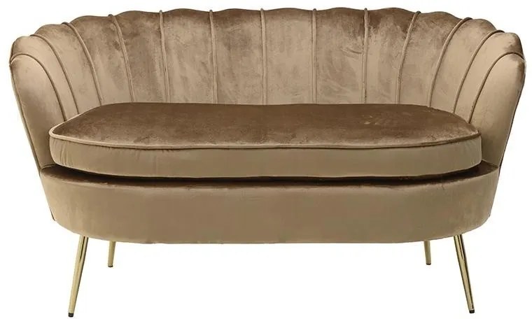 Canapea Golden Brown 143cm x 77cm x 79cm
