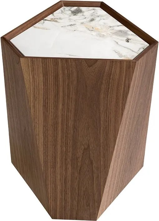 Masuta auxiliara design modern Porcelain Marble