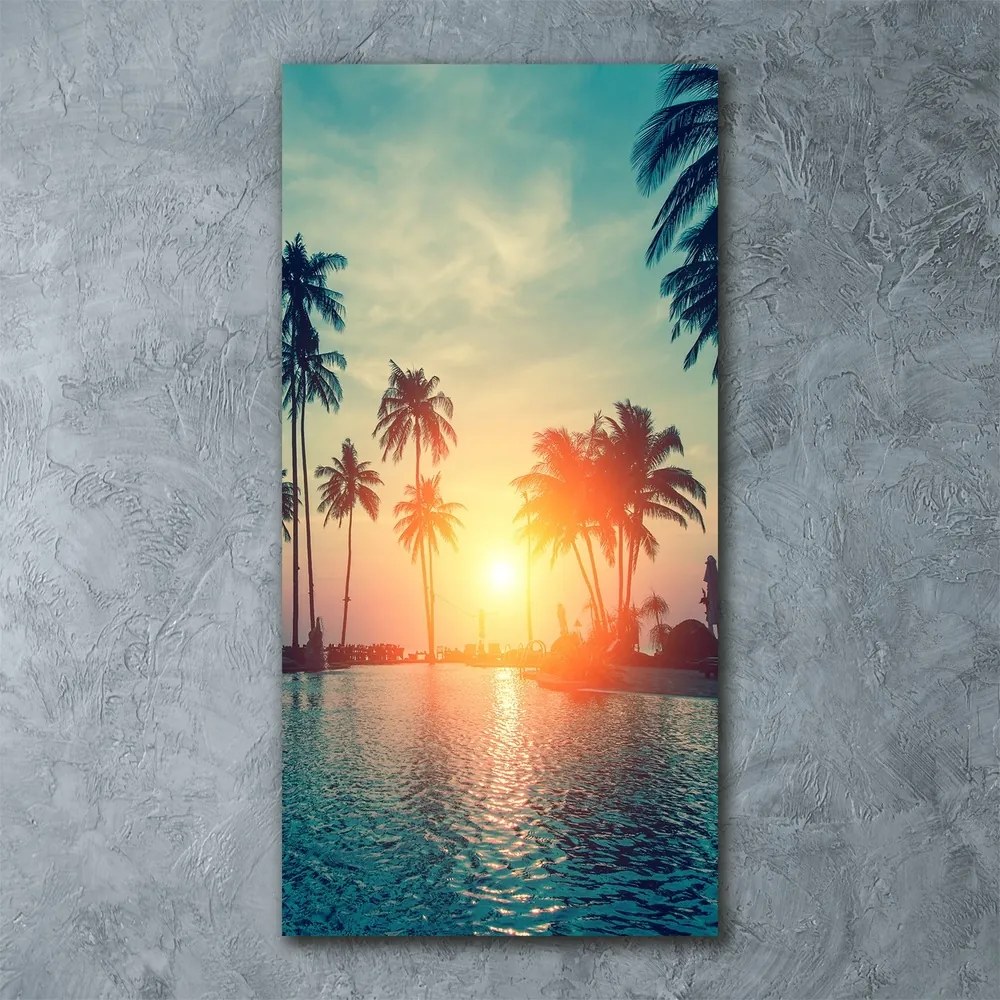 Imagine de sticlă Plaja tropicala