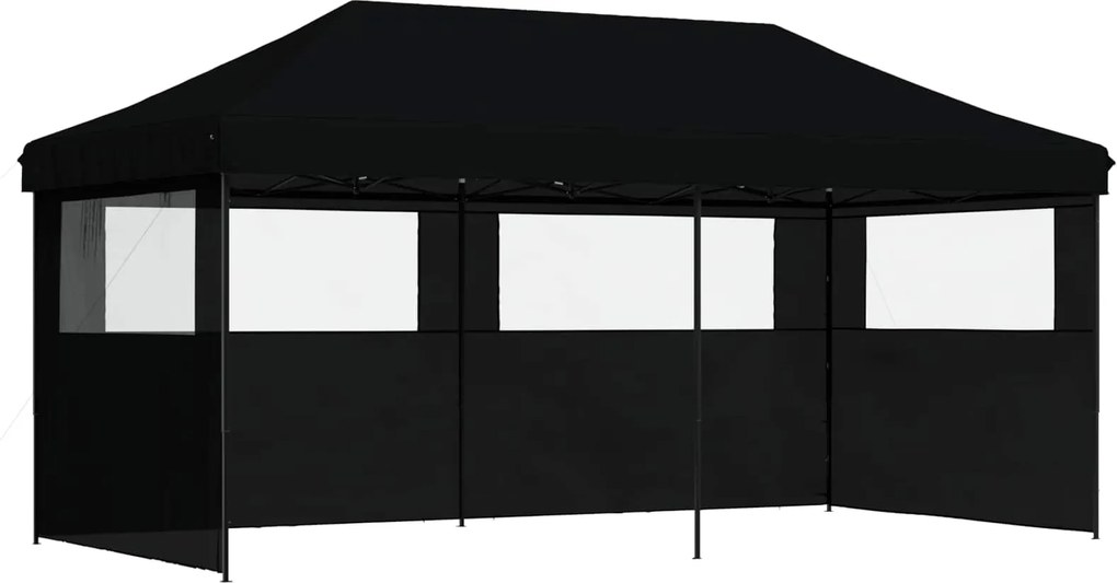 vidaXL Cort pentru Petreceri Negru 292 x 580 x 315 cm Material Oxford