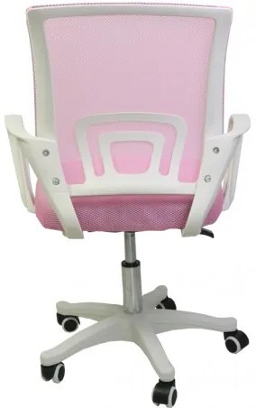 JAKS SCAUN BIROU ERGONOMIC RUZ - ALB KO03