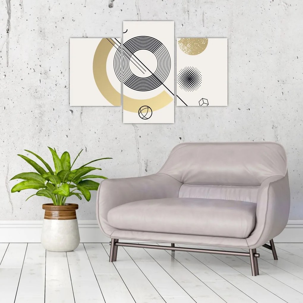Tablou - Forme geometrice N⁰2 (90x60 cm)