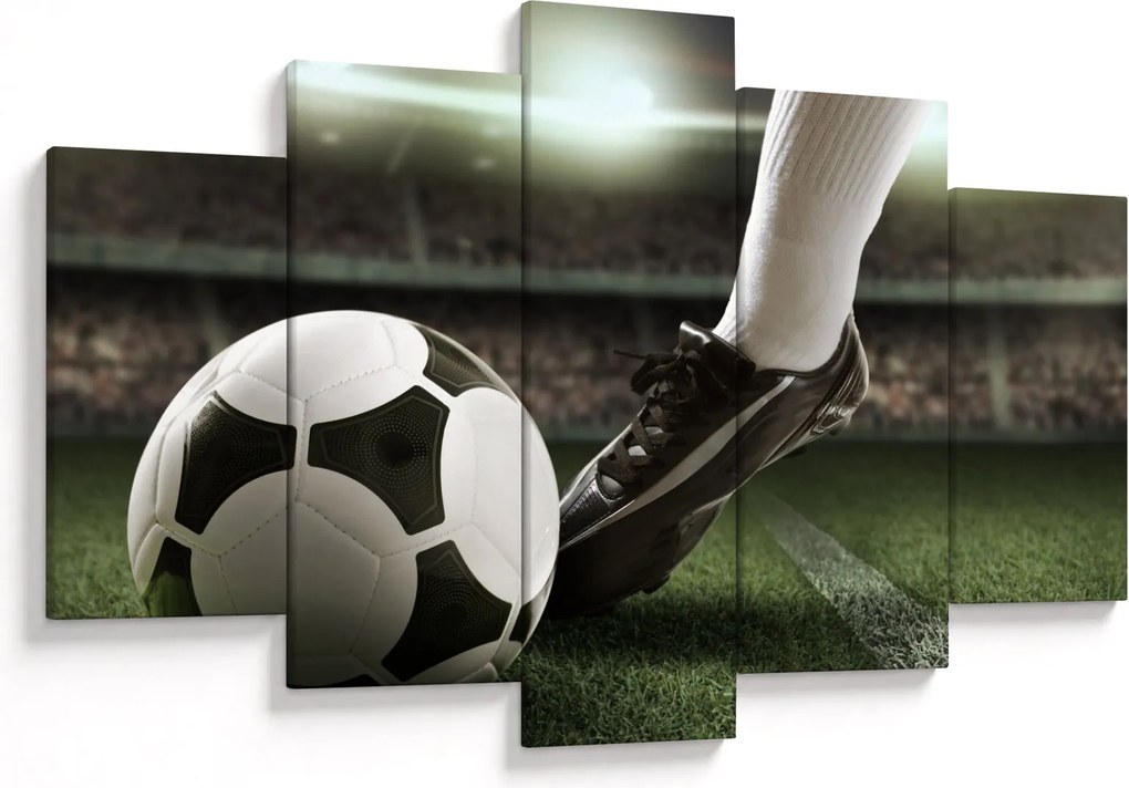 Tablou - Minge de fotbal (150x105 cm)