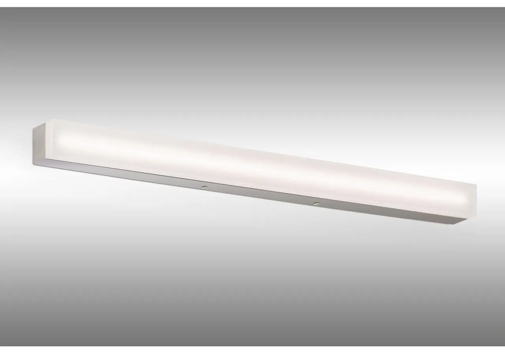 Aplica liniara LED pentru oglinda baie Ledina, satin chrome finish, 75cm